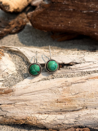 VINTAGE Turquoise Dangle Earrings
