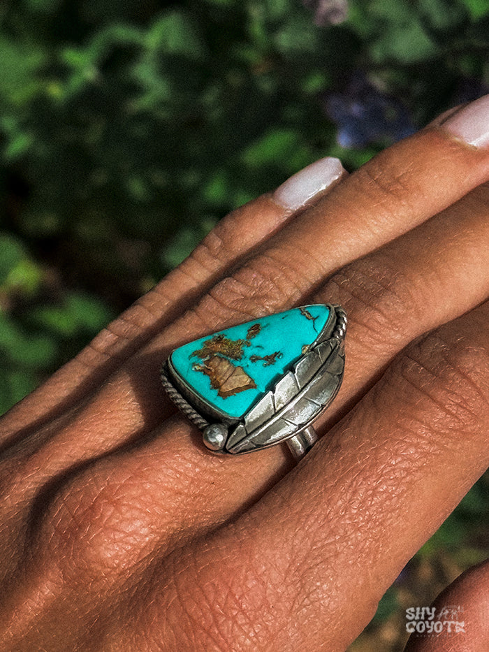 Royston Feather Ring | Size 6.5