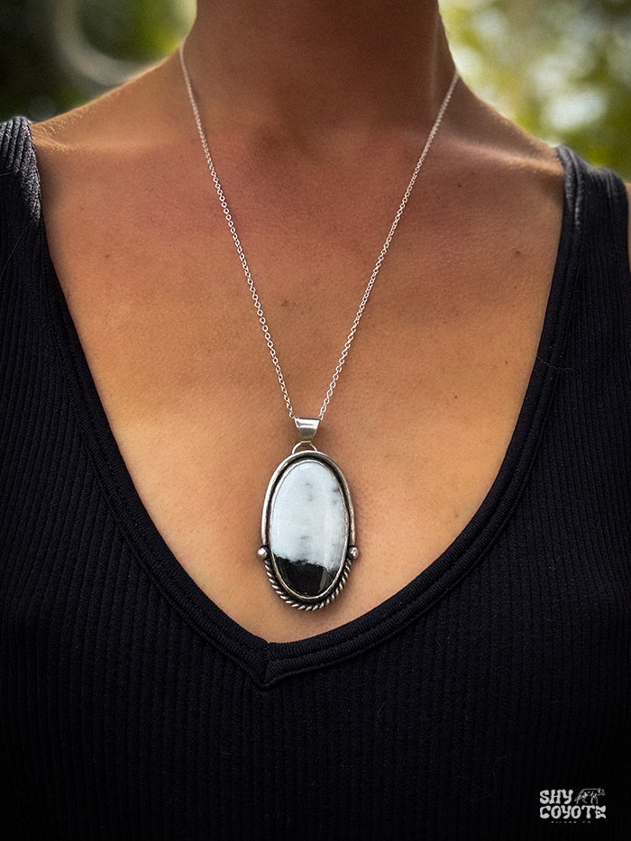 White Buffalo Wrangler Pendant