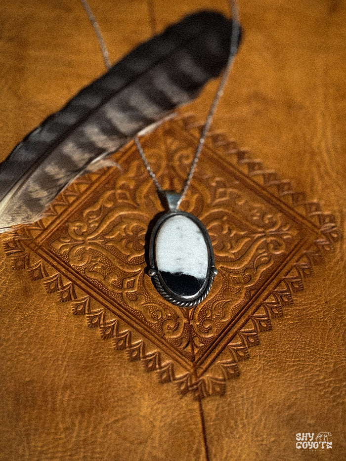 White Buffalo Wrangler Pendant