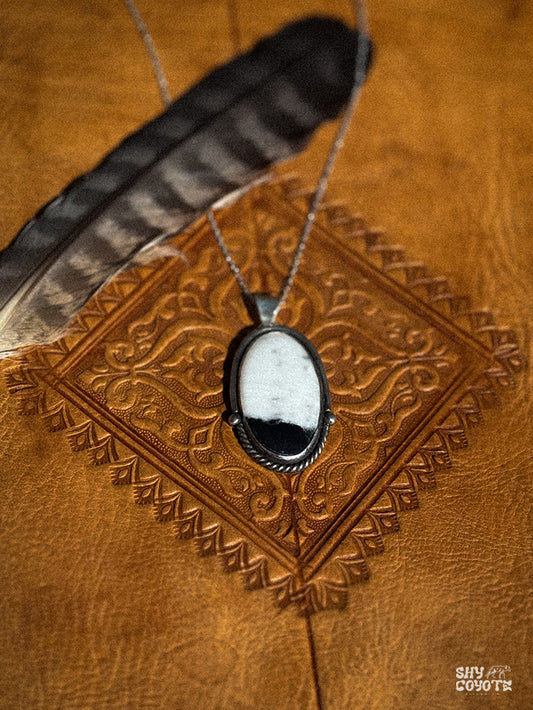 White Buffalo Wrangler Pendant